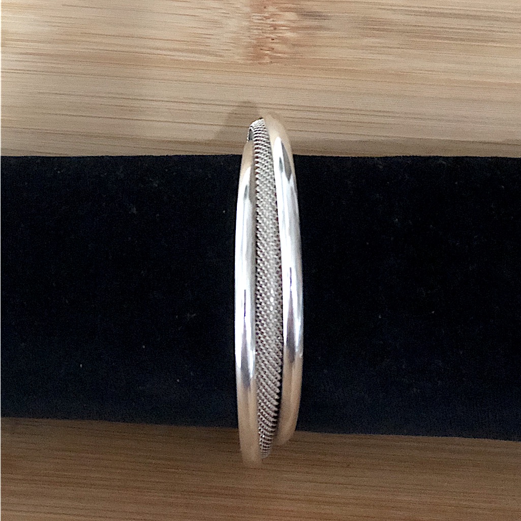 $172 Designer Estate Cuff Sterling Silver Marked 925